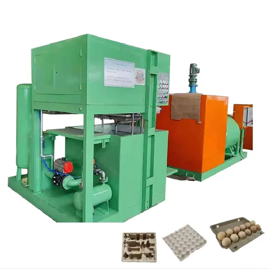 Pulp Molding Equipment for Production of Egg Trays