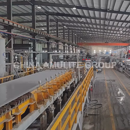 Cement Fiber Board Hastchek/ Flow-on Double Width Production Line
