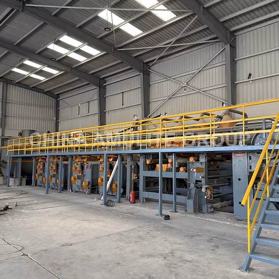 Cement Fiber Board Hastchek/ Flow-on Double Width Production Line
