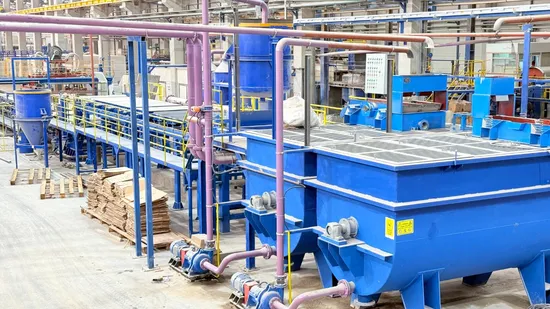 Cement Fiber Board Hastchek/ Flow-on Double Width Production Line